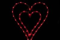 Lighted Valentine Window Decorations