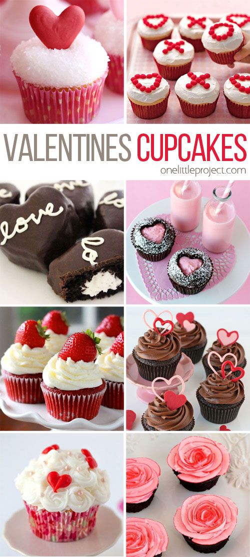 Valentine Cupcakes Decorating Ideas