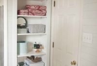 Built In Bathroom Shelves