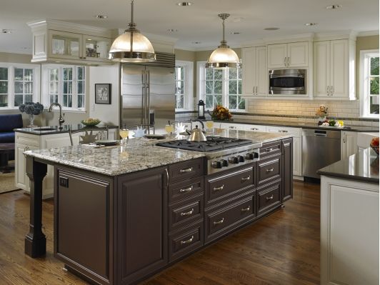 Kitchen Island With Stove Top