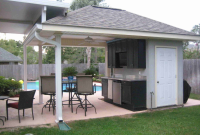 Pool House With Bathroom