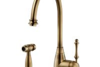 Brushed Brass Kitchen Faucet