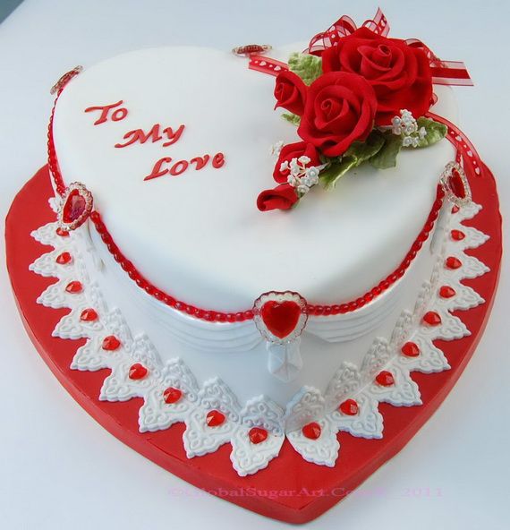 Valentine Cake Decorating Ideas