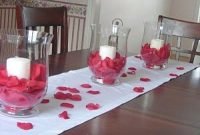 Simple Valentine Table Decorations