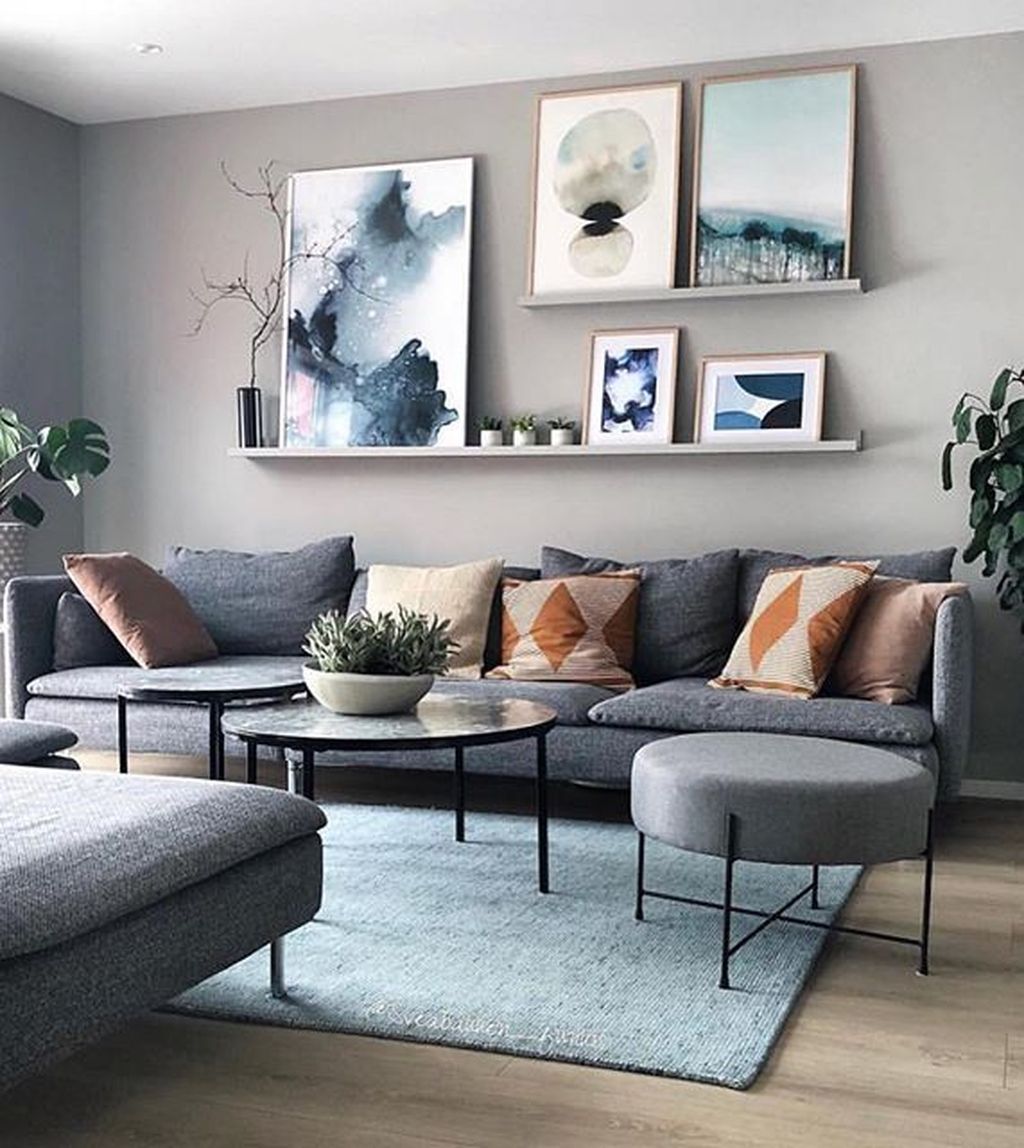 20 Elegant Living Room Wall Decor Ideas MAGZHOUSE