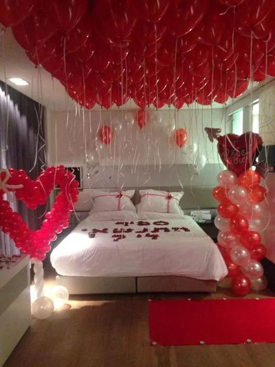 Valentines Day Room Decoration Ideas
