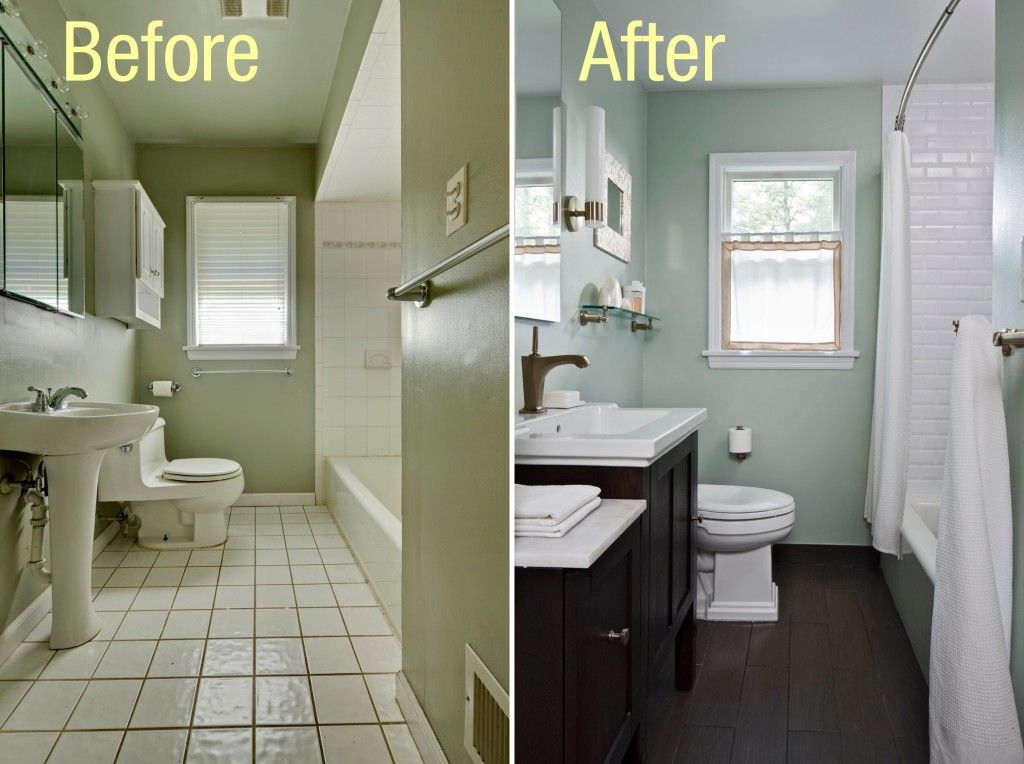 Small Bathroom Remodel Before And After