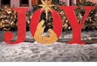 Christmas Joy Sign Outdoor Decor