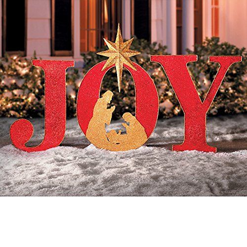 Christmas Joy Sign Outdoor Decor