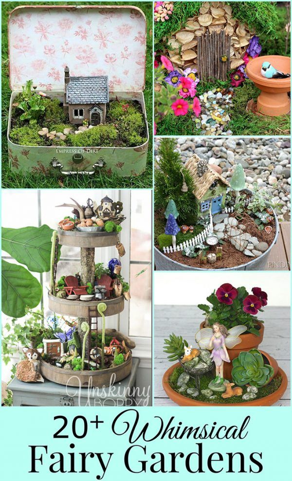 Homemade Fairy Garden Ideas