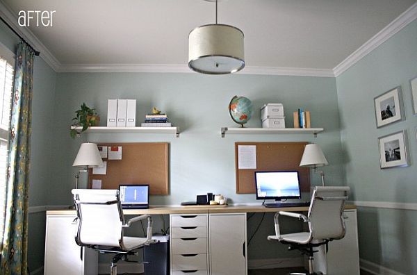 Dual Workstation Home Office