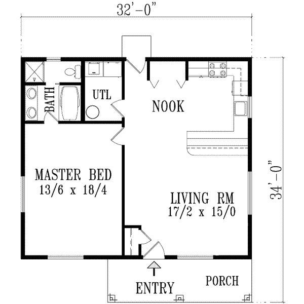 20 1 Bedroom House Plans Magzhouse