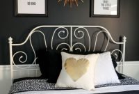 Black White And Gold Bedroom