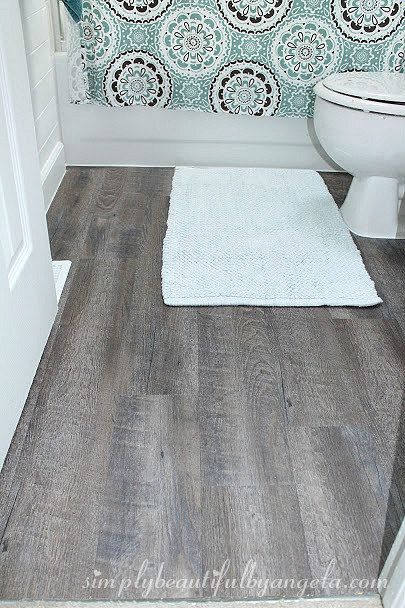 Peel And Stick Bathroom Floor