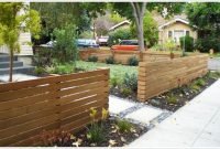 Front Yard Wood Fence Ideas
