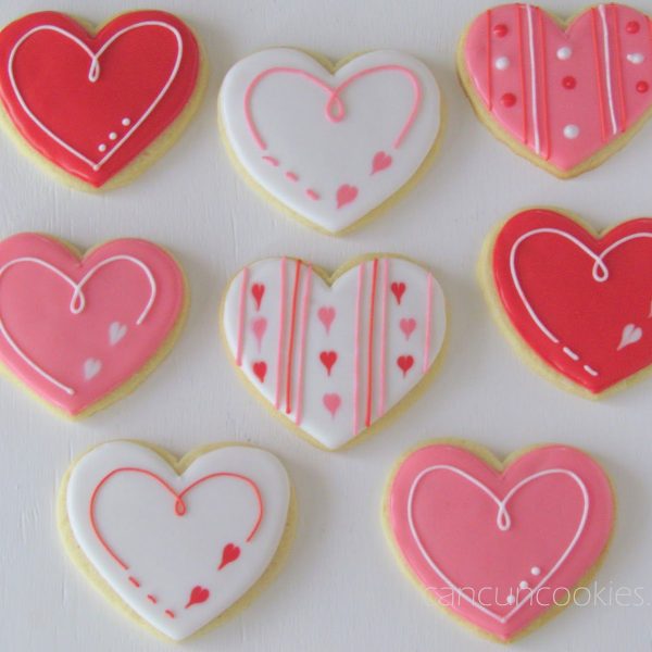 Valentine Sugar Cookies Decorating Ideas