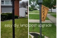 Front Yard Light Post