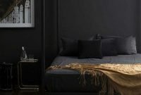 All Black Bedroom