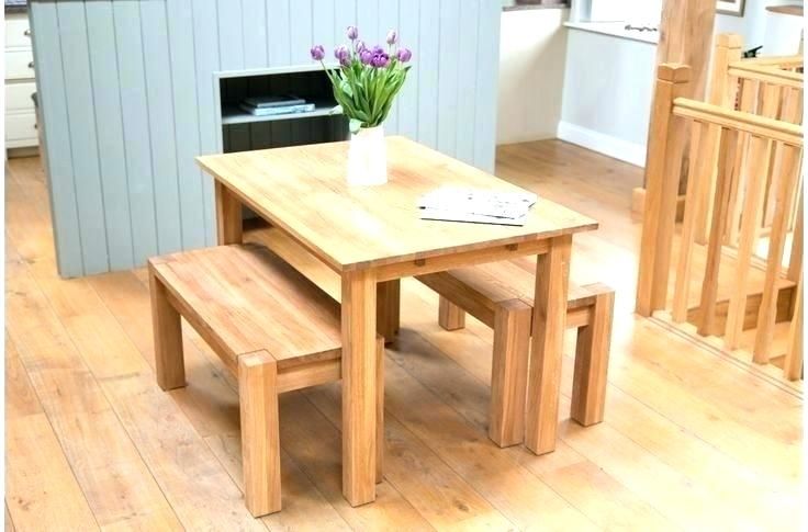 Small Kitchen Table With Bench
