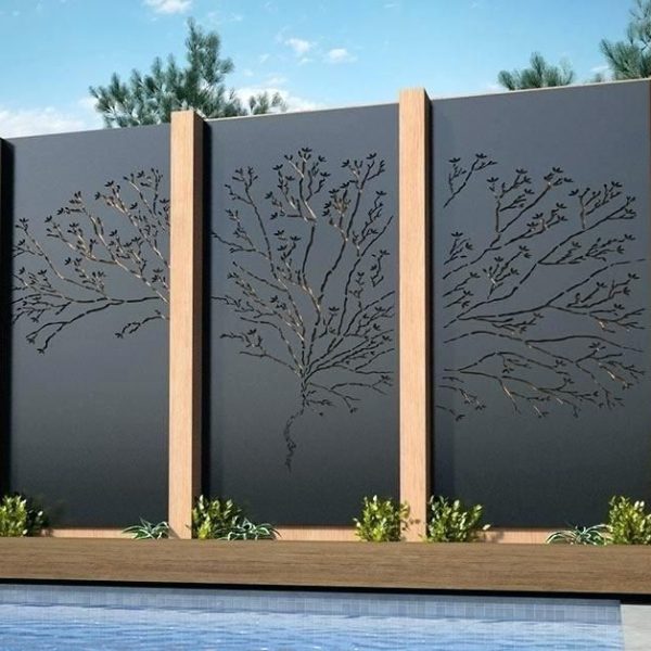 Outdoor Decorative Metal Privacy Screens