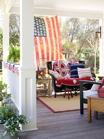 Red White And Blue Outdoor Decorations