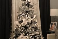 Black And White Christmas Tree Decorations