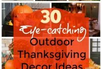 Thanksgiving Outdoor Decoration Ideas
