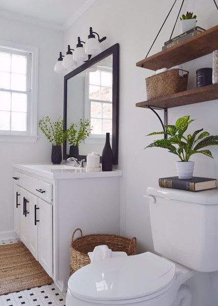 White Bathroom Decor