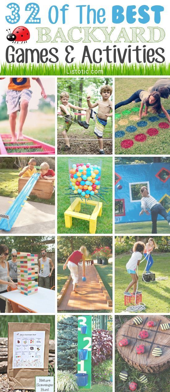 Backyard Games For Kids