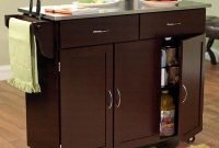 Kitchen Cart Stainless Steel Top