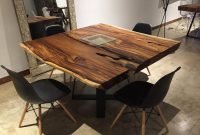 Live Edge Kitchen Table