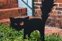 Black Cat Halloween Decorations