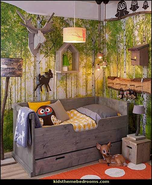 Forest Themed Bedroom