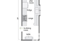 Galley Kitchen Floor Plans