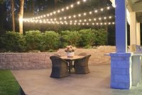 Backyard String Light Ideas
