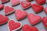 Valentine's Day Decorated Cookies