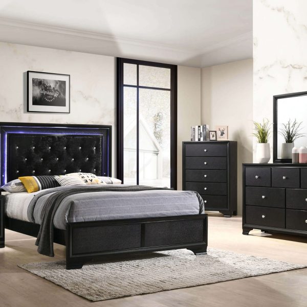 Black Bedroom Furniture Set