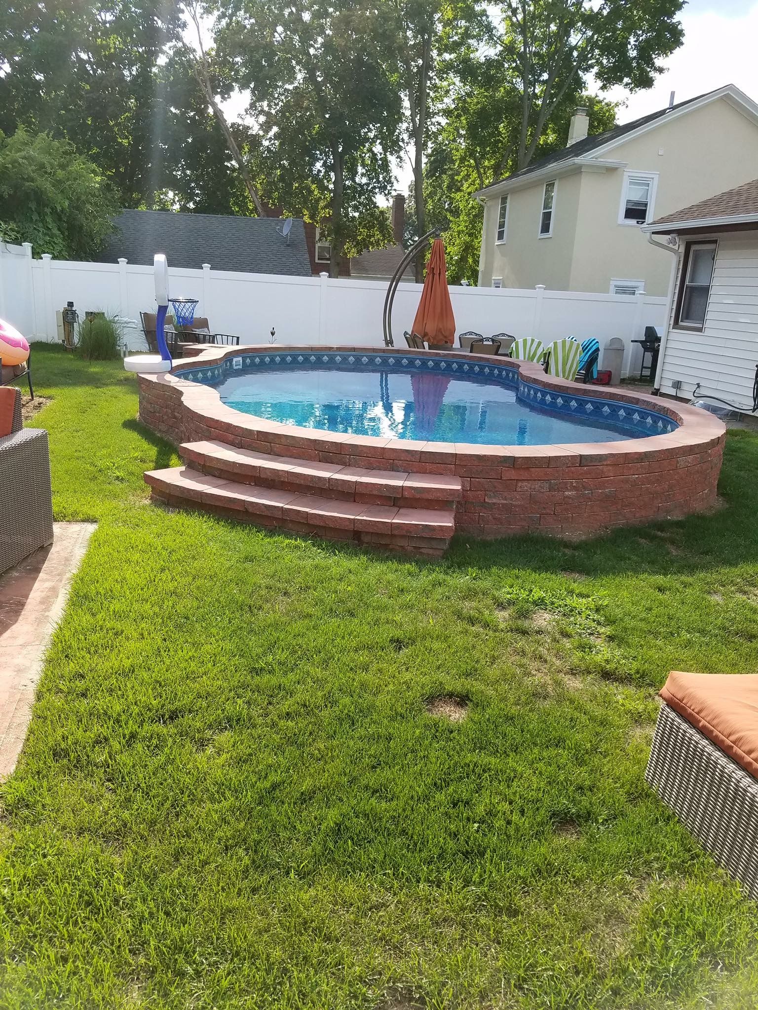 Small Backyard Above Ground Pools