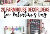 Farmhouse Valentines Day Decor