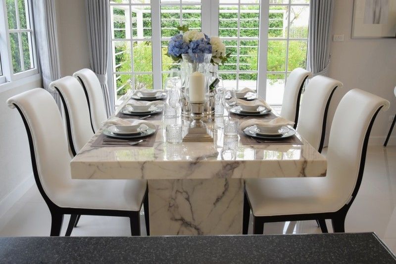 Marble Dining Room Sets