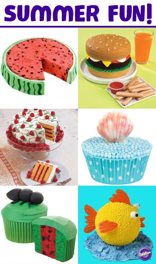 Summer Cake Decorating Ideas
