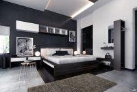 Modern Black Bedroom