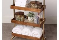 Free Standing Bathroom Shelves