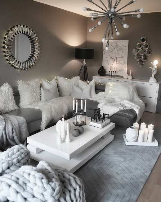 Cozy Grey Living Room