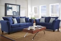 Navy Blue Living Room Set
