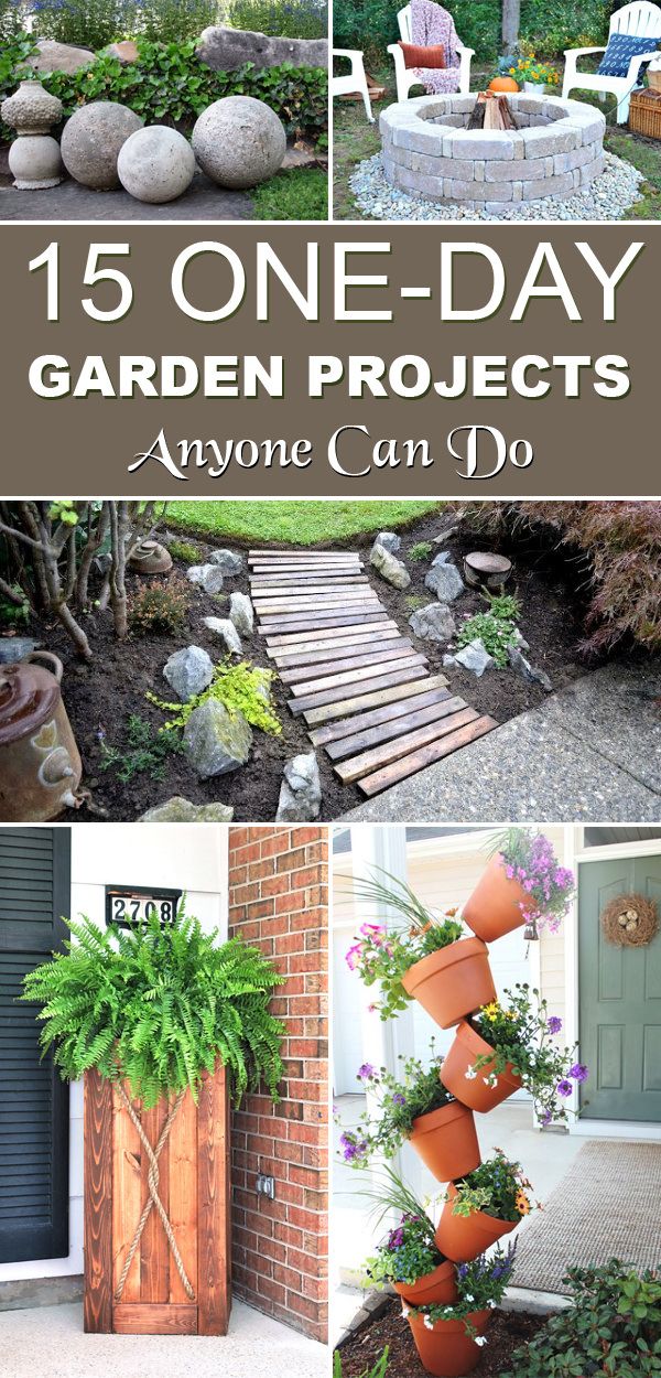 DIY Garden Ideas Designs