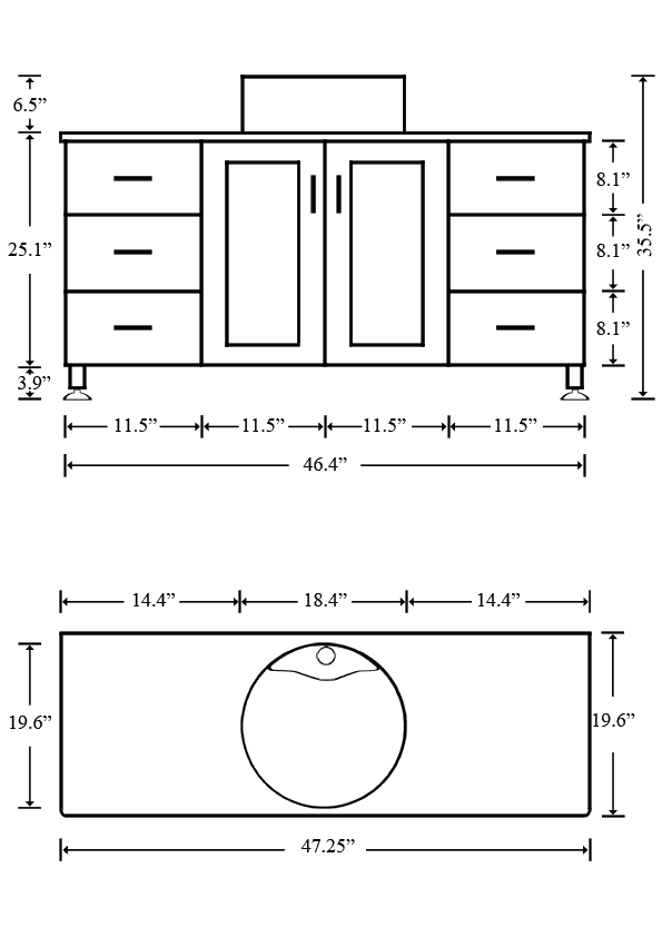 20 Bathroom Vanity Dimensions MAGZHOUSE
