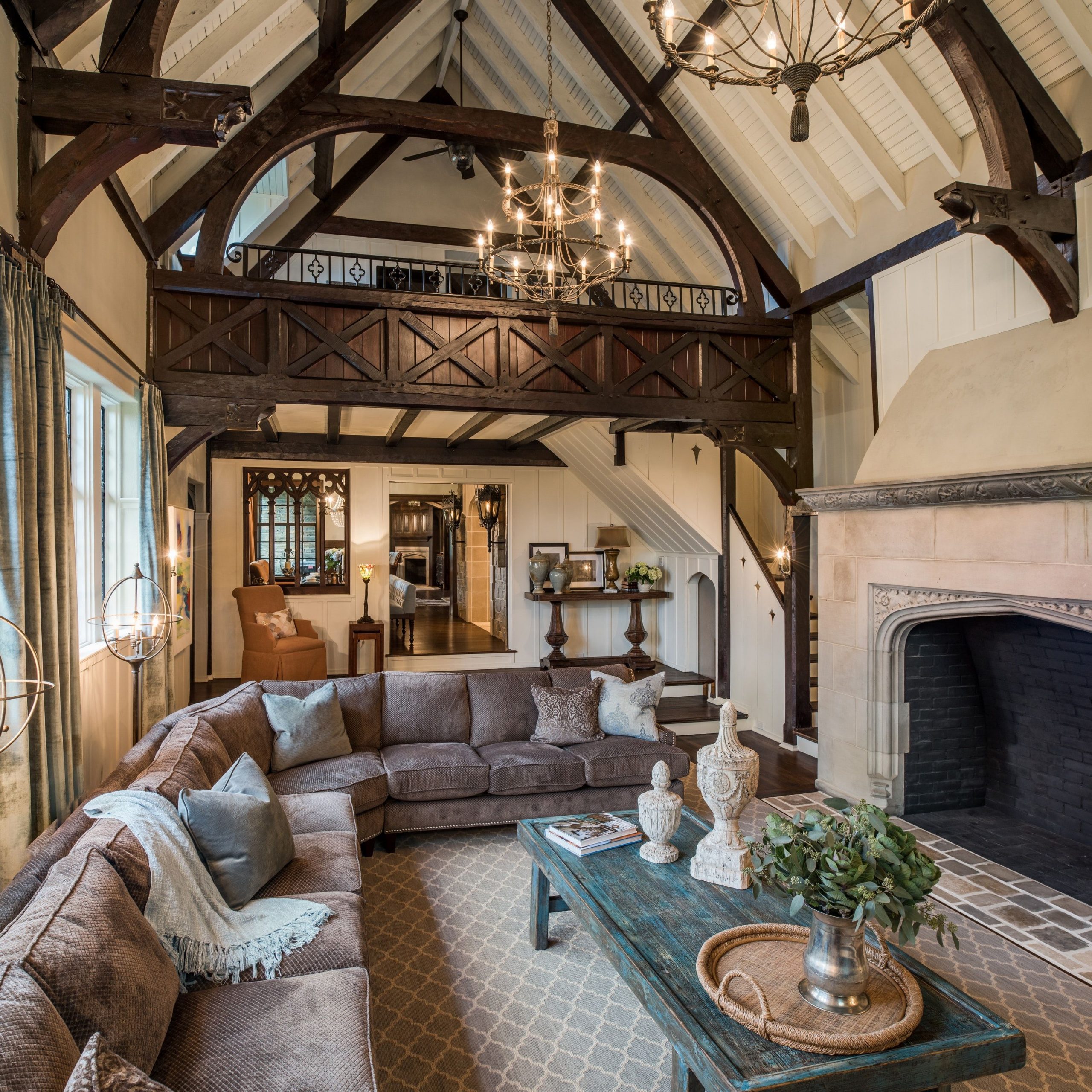 Tudor Style House Interior