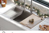 Kitchen Sink And Faucet Combo