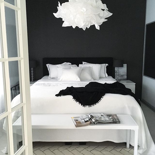 20 Black And White Bedroom Decor, How To Decorate Black And White Bedroom